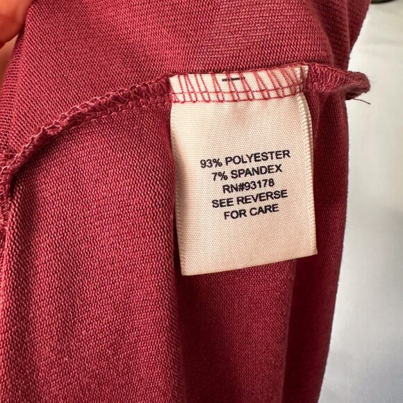 Philosophy Burgundy Cardigan - Size 3X - Picture 7 of 10